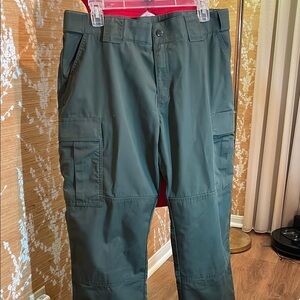 5.11 Tactical Green Straight Leg Pants